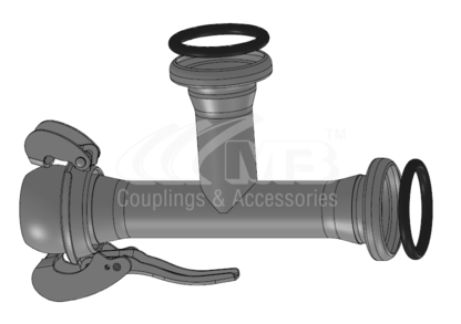 B TYPE T JOINT FEMALE BRANCH