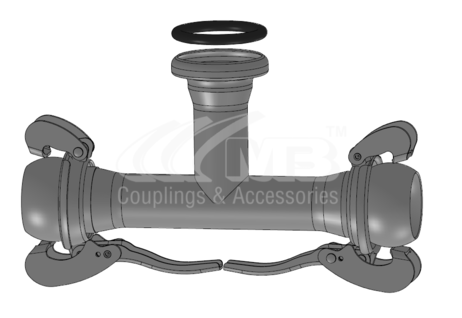 B TYPE T JOINT WITH FEMALE INLET