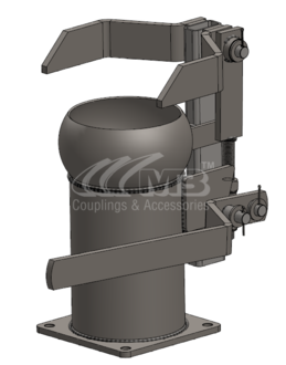 QUICK ATTACHER WITH 6'' E TYPE MALE ( LONG STYLE )