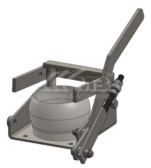 QUICK ATTACHER WITH 6'' B TYPE MALE ( SHORT STYLE )